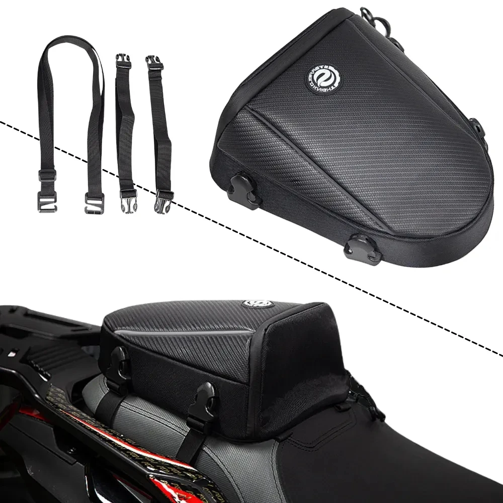 

Motorcycle Tail Bag Multi-functional Rear Seat Rider Backpack For BMW F650GS F700GS F750GS F800GS F850GS ADV Adventure Rainproof