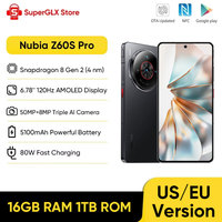 Global Version Nubia Z60S Pro NX725J Smartphone 6.78\