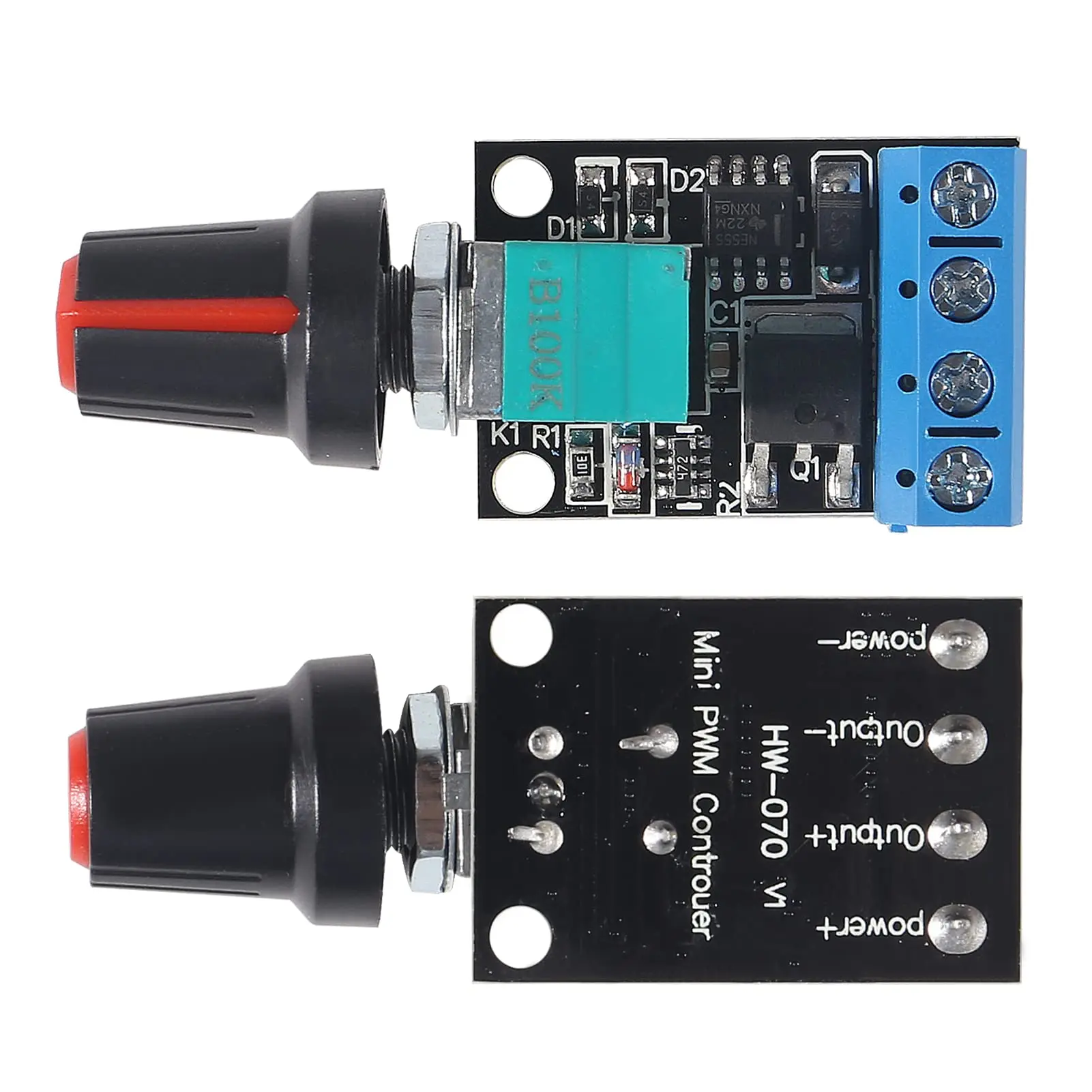 5V 12V 10A Voltage Regulator PWM DC Motor Speed Controller Governor Stepless Speed Regulator LED Dimmer Power Controller