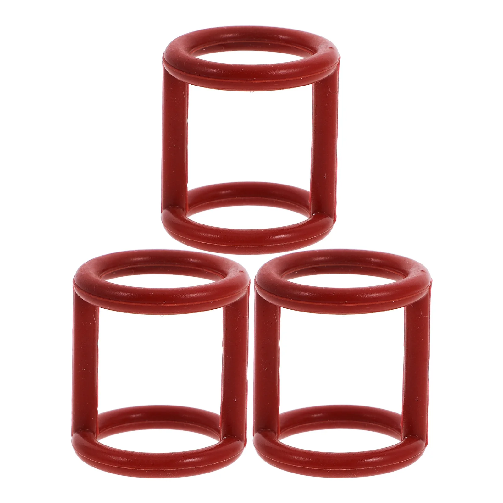 

3 Pcs Ice Cream Machine Seal Rings Silicone Maker Replacement Parts Supplies Sealing Ring Compatible Durability Pure Flavor