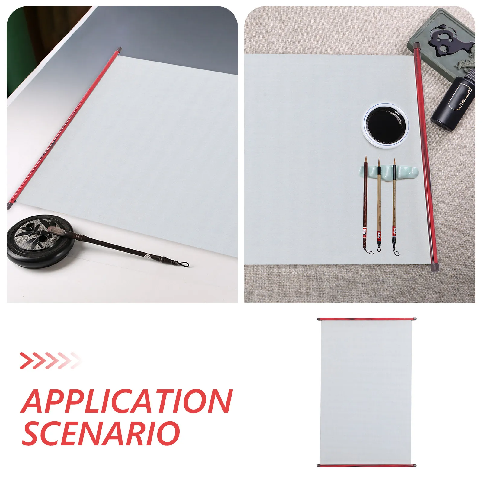 Water Based Calligraphy Practice Cloth Reusable Chinese Writing Mat Lightweight Portable Folding Design for Beginners Advanced