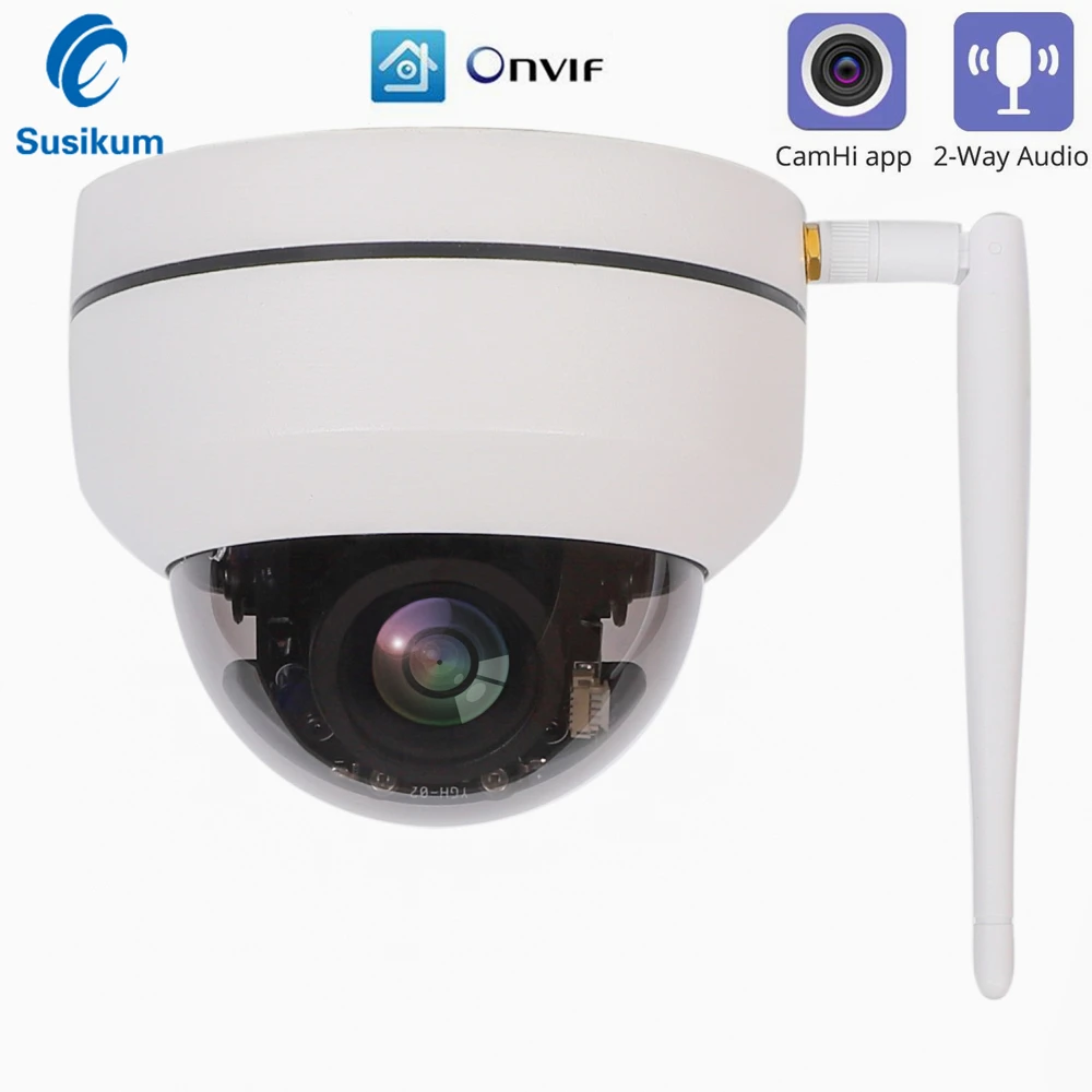 

5MP Camhi WIFI IP Camera Outdoor Waterproof Smart Home Security Protection Camera Wireless