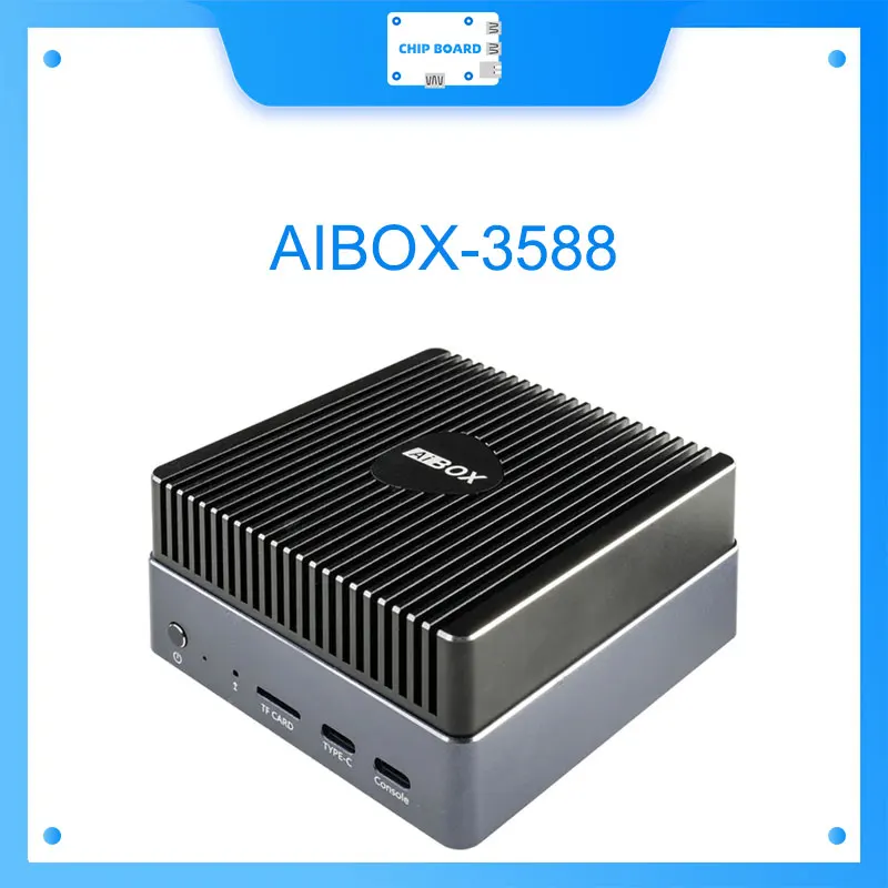

AIBOX-3588, Rackchip RK3588, встроенный ПК с искусственным интеллектом Edge