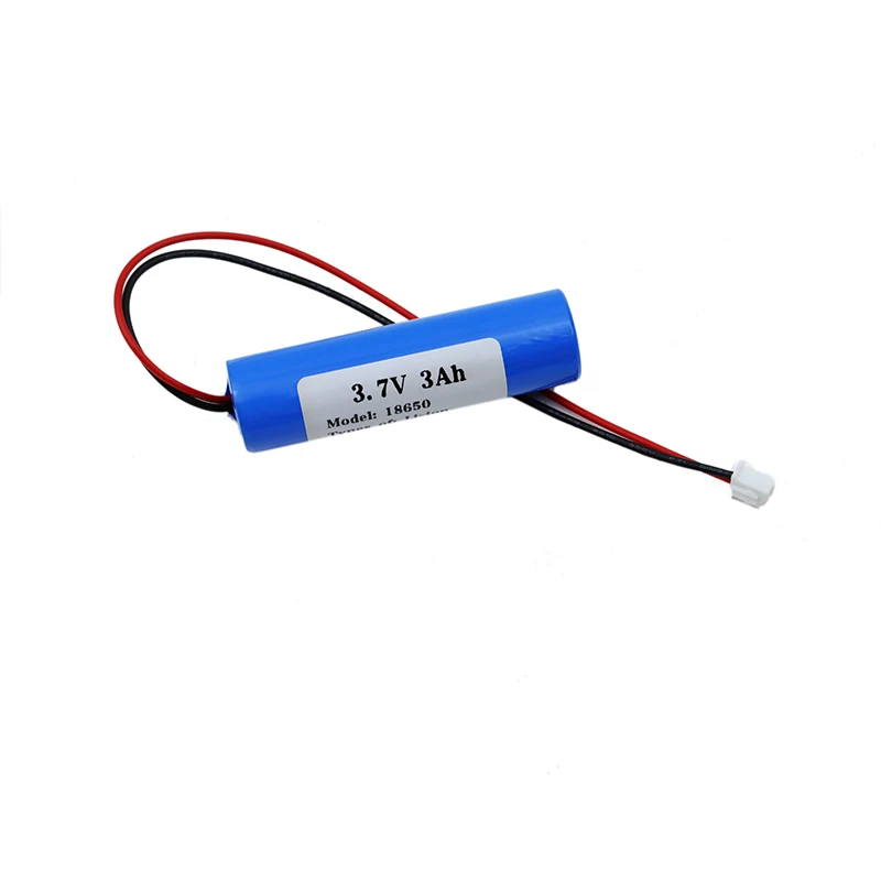 3.7V/7.4V/12V 3Ah/6Ah/9Ah/12Ah 18650 Lithium Battery Pack, BMS Rechargeable  Power Supply for Monitoring Cameras and Flashlights
