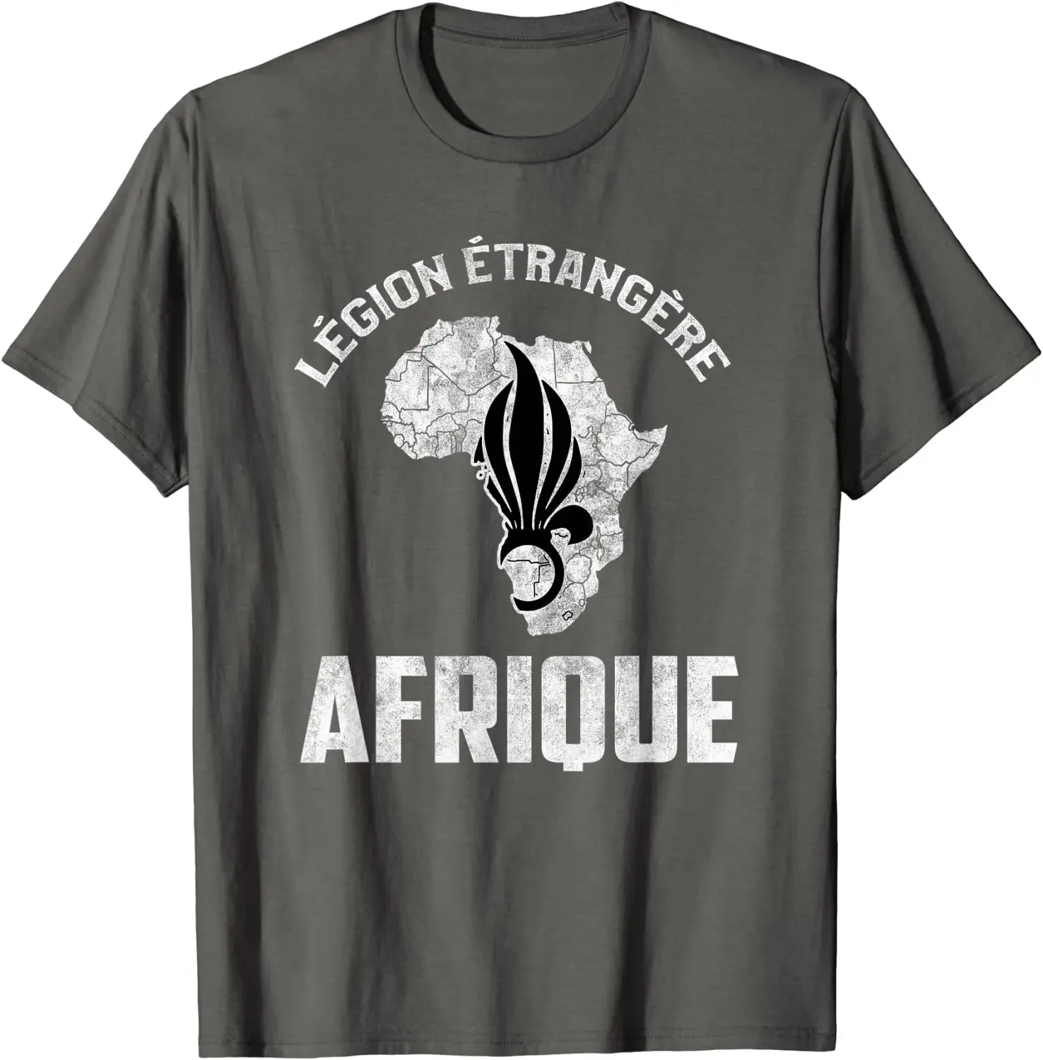 French Military Army Etrangere Troop Men T-Shirt Short Sleeve Casual 100% Cotton O-Neck Shirts