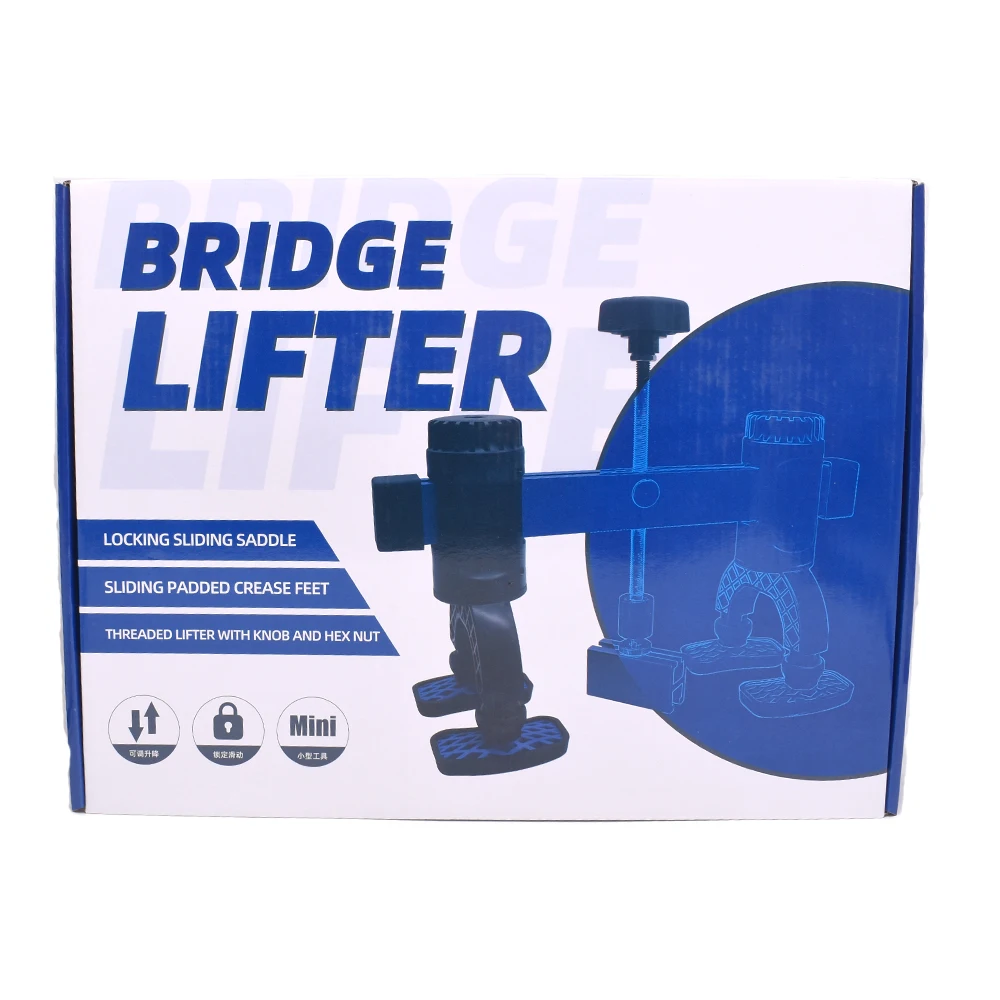 Auto Paintless Dent Repair Bridge Lifter Tool Kit PDR Dent Puller For Car Body Hail Damage Repair With 2 Adapters
