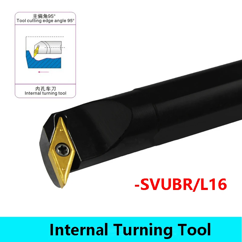 

LIHAOPING Boring Bar CNC Lathe Tools S20R-SVUBR16 S25S-SVUBR16 Internal Turning Tool SVUBR S20R S25S SVUBR16 Carbide Insert VBMT