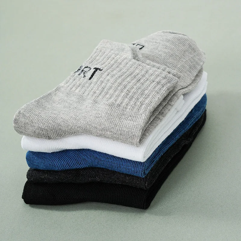 10 Pairs/Lot High-quality Men Breathable Cotton Sports Casual Socks Comfortable Fashion Street Funny Men Sokken New Style