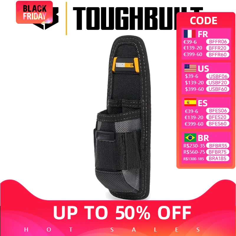 TOUGHBUILT TB-30 Utility Pouch Pouch for Pocket Knife Small Tool Bags Hand Tool Bags Toughbuilt Tool Bag Accessories