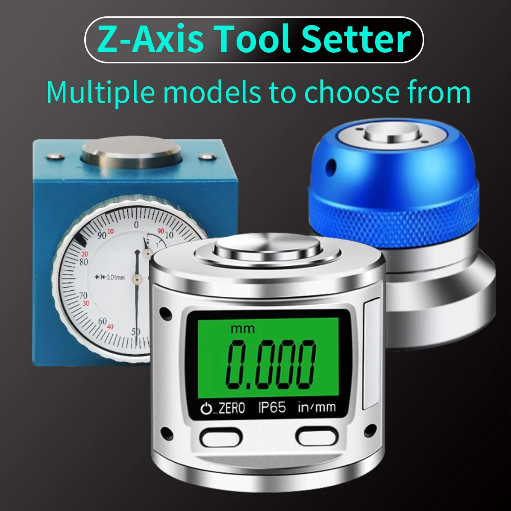 

CNC Z-Axis Tool Setter - High Precision Automatic Tool Length Sensor for Milling Lathe Machines