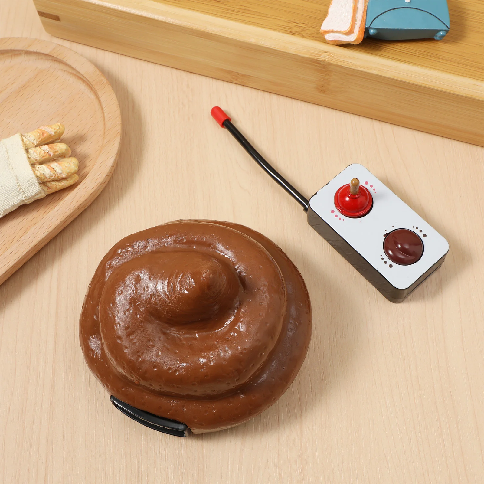 

1PC Realistic Fake Poop Toy Soft Sculpted Poop Car Funny Joke Gift for Kids Halloween Party Trick Novelty Humor Home Relaxation