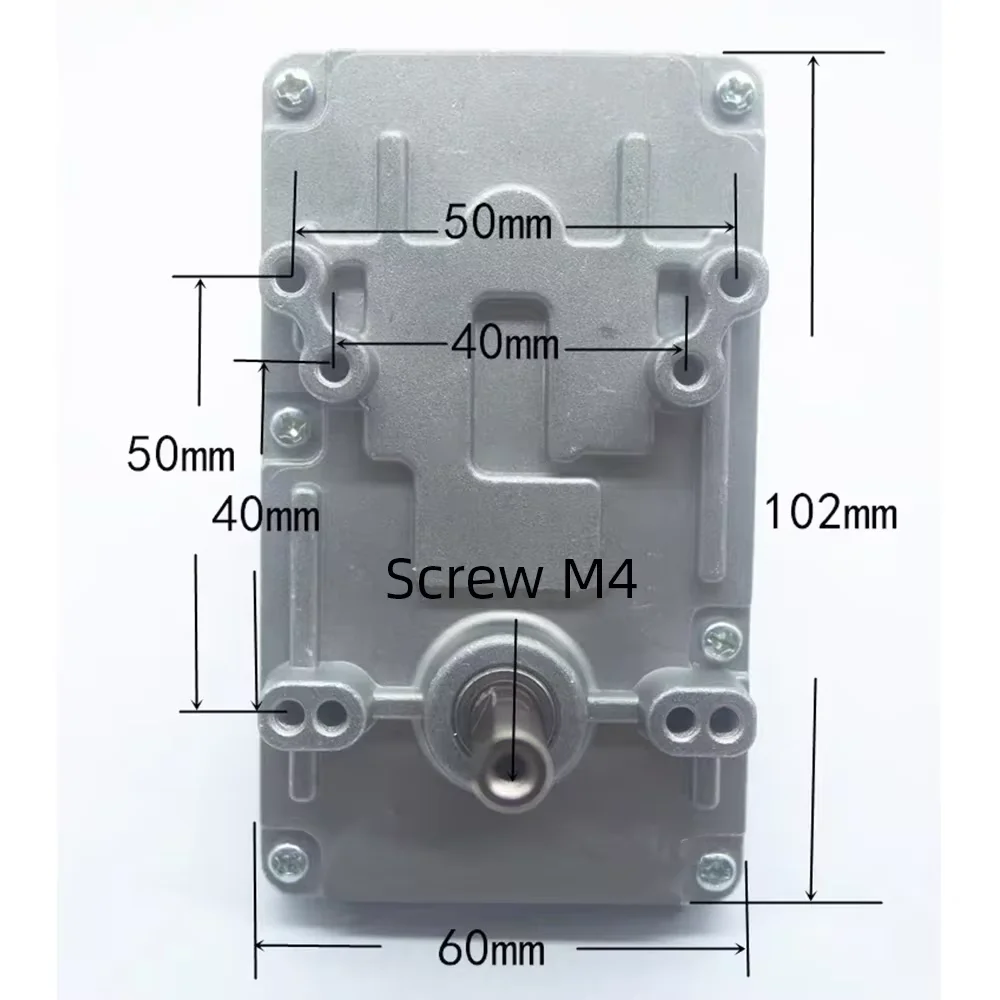 DC Gear Motor 12V 24V Metal Gear 555 Motor High Torque Reciprocating Mechanism Eccentric Wheel for Automation TUNGFULL