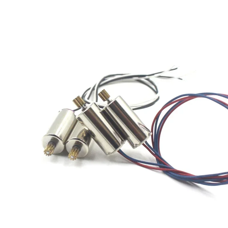 1PC 10mm*21mm 1021 Coreless Motor DC 3.7V 6V 7.4V 53000RPM High Speed with 10T teeth Brass Gear for RC Drone Quadcopter Aircraft