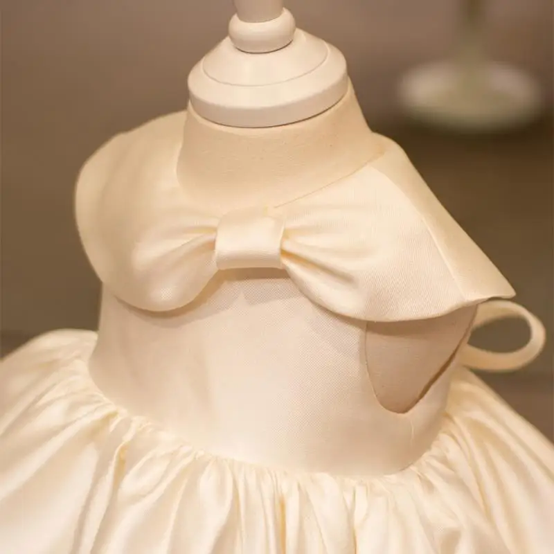 Girls' Summer New Simple Fashion Sweet Zhuazhou Host Dress1Years Old-6Years Old