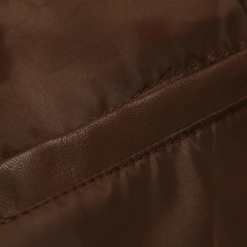 Kodiak Leon Kennedy cosplay jacket men costume game Resident 4 wherein Fantasia outfits casual PU leather coat man ha 2025 New