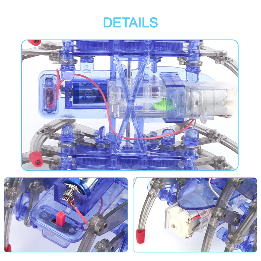 Elektrische bionische spinrobo - Science Project Robot recensie en prijs