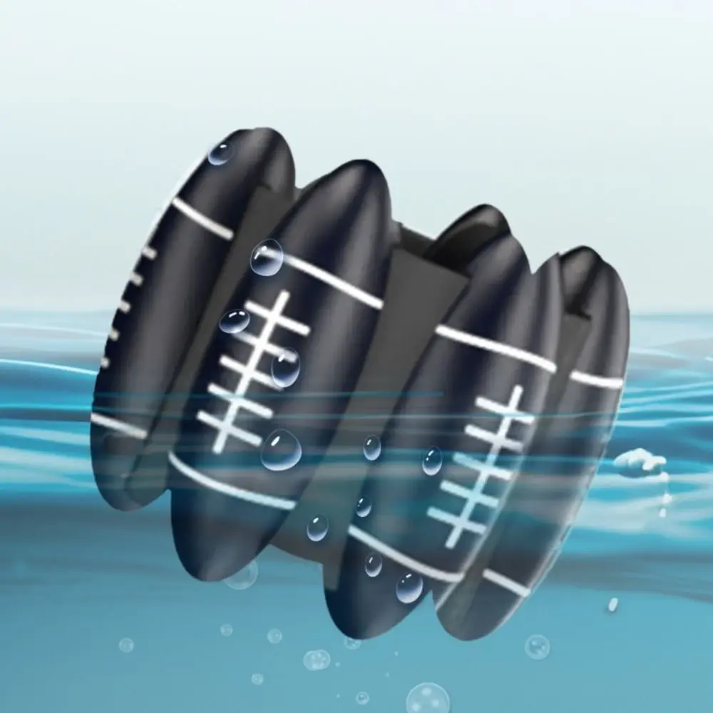 1 Pair Rugby Ball Shape Wrist Weight Bracelet 2 LB Sweat-proof Weighted Wrist Strap Yoga Skin Friendly