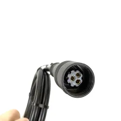 3 Pin 60cm E-bike Motor Extension Cable Waterproof Wheel Motor Extension Cable 1000W For Electric Bicycle Kit Parts