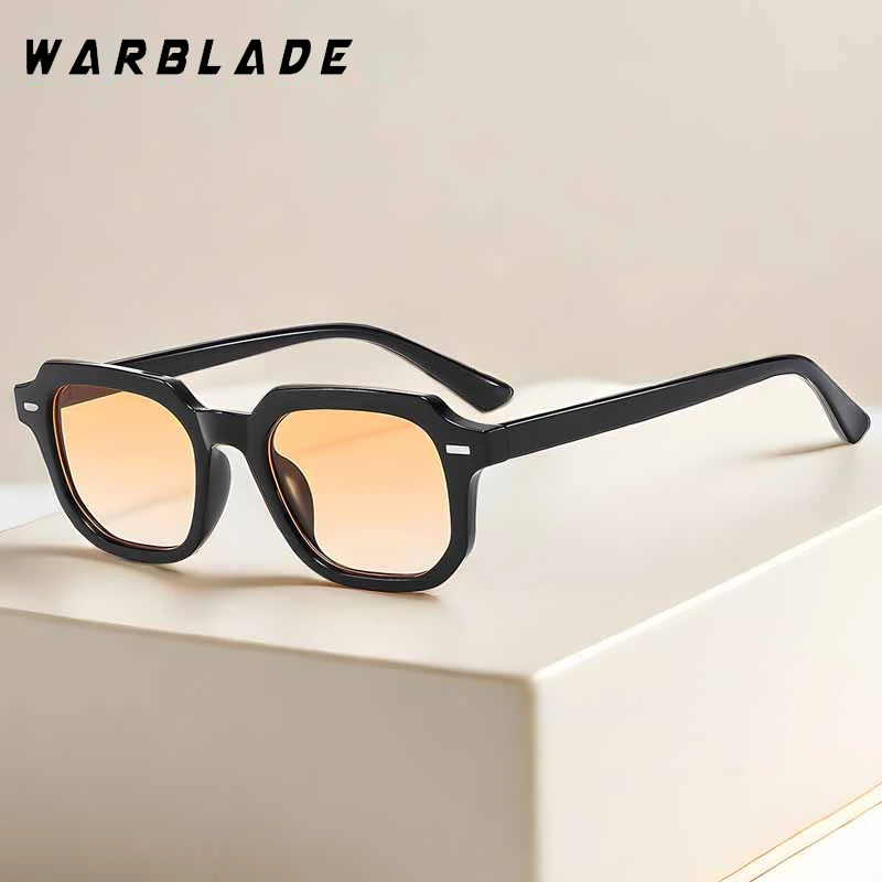 

Retro Brand Design Small Square Frame Women's Sunglasses Rivets Decorate Men Sunglass Outdoor Sports Hiking Shade Eyewear UV400