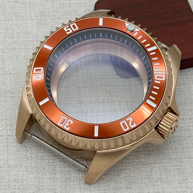 42mm SKX007 SKX009 Case Domed Double-Layer Sapphire Crystal NH35 Case Fit NH35 NH36 NH38 4R 7S Movements Brand-New Watch Case