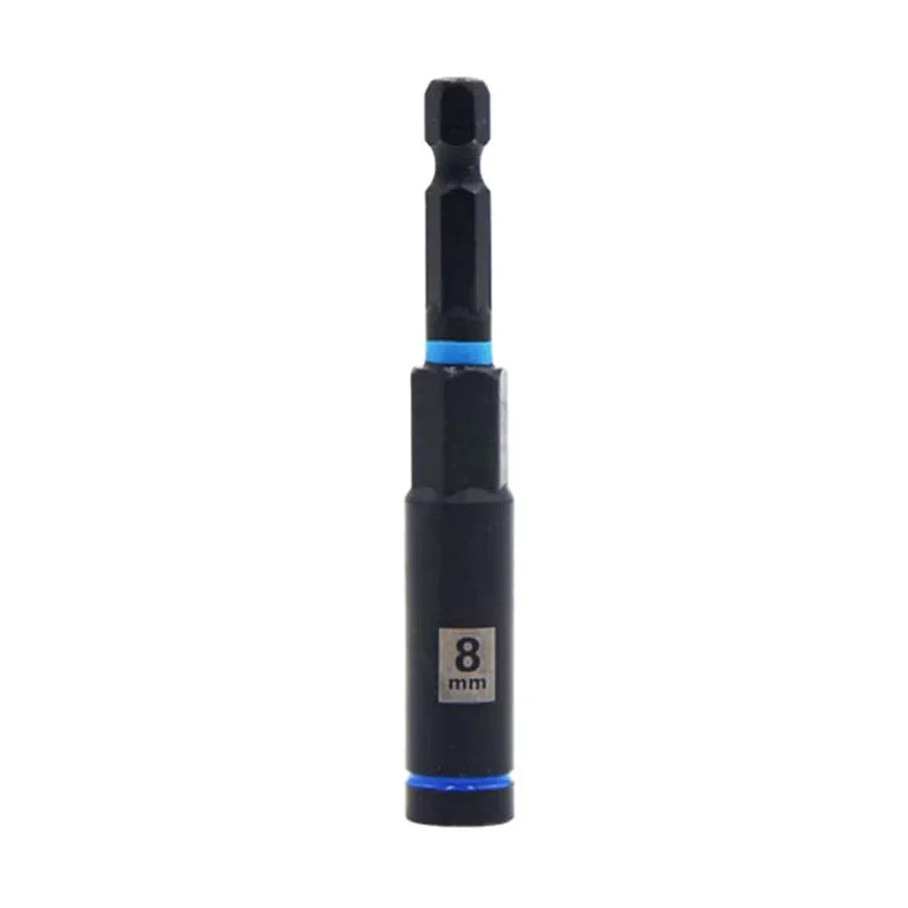 80mm Socket Adapter Hex Nut Driver Drill Bit Adapter Socket Wrench Extension Sleeve 6-14mm For Electric Screwdrivers Socket
