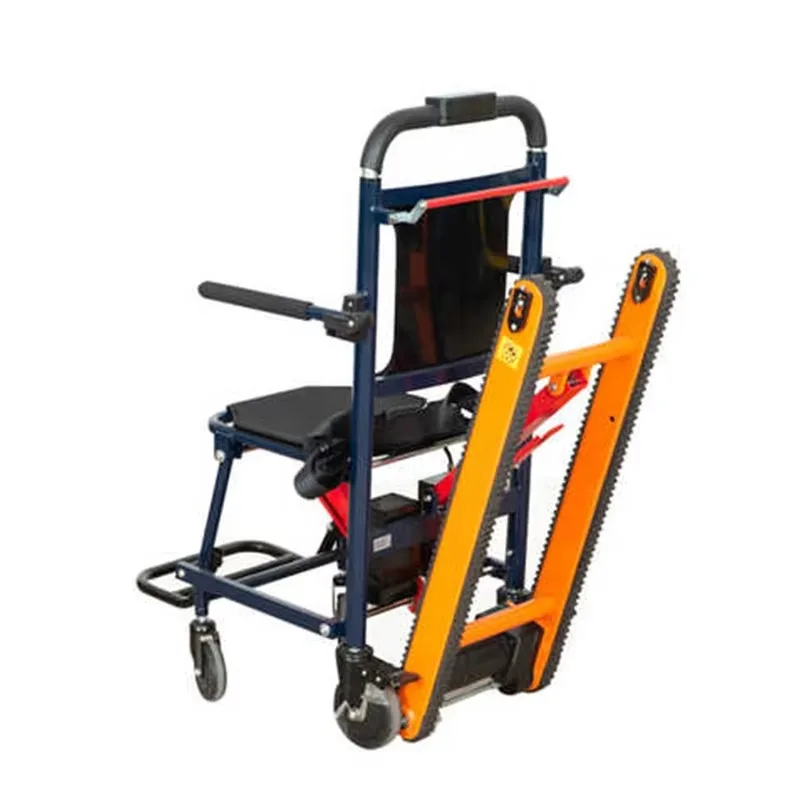 Manual Stair Climbing Trolley Stretcher and Chair Lift Wheelchair User-Friendly Rehabilitation Equipment
