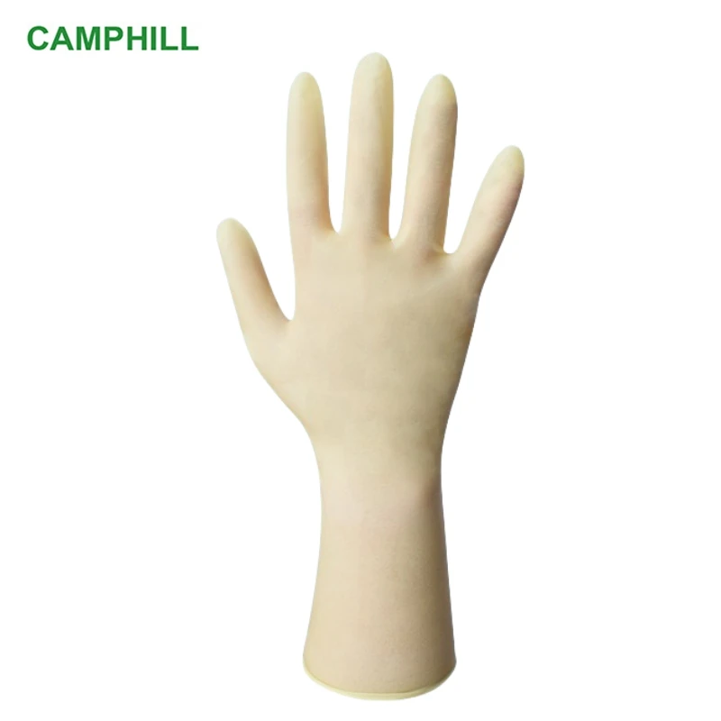 Recommend 12 inch fingertip pitted surface latex gloves Dust-free room, Clean Room disposable purification waterproof gloves