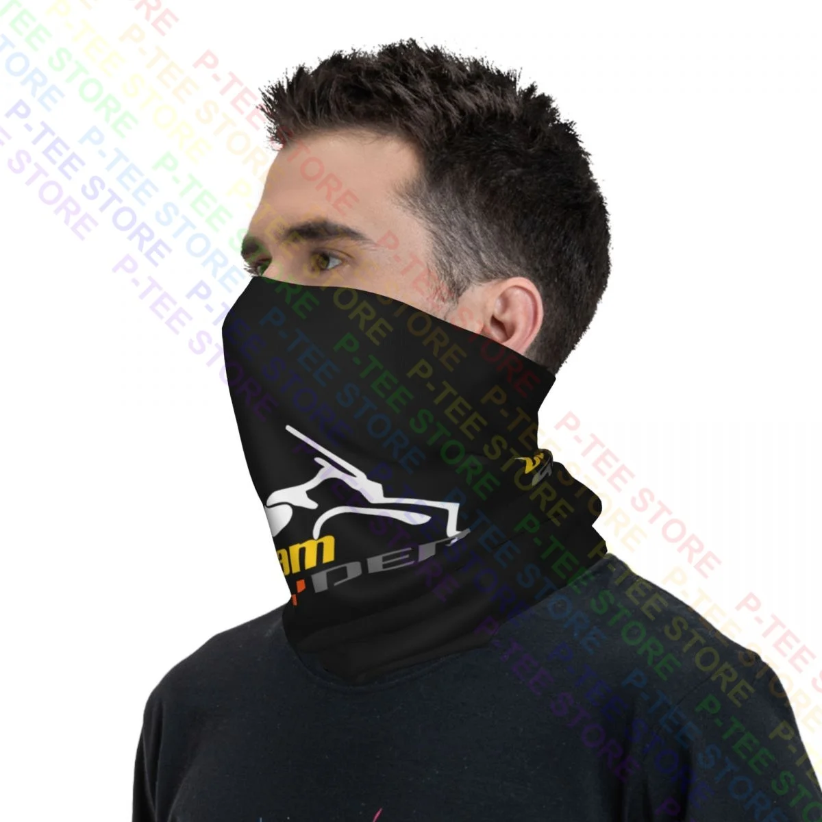 Brp Can-Am Spyder Roadster Motorcycle Logo Neck Gaiter Bandana Scarf Face Mask Unisex Headwear Breathable