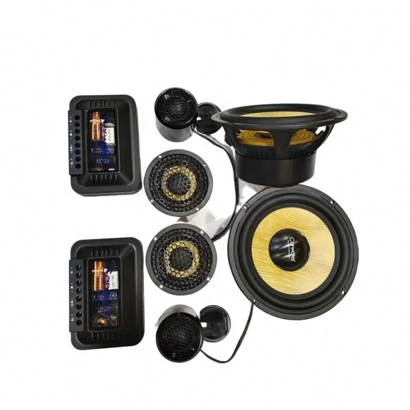 مكبرات صوت كاملة المدى 6.5 بوصة 200 وات 3 اتجاهات لمكونات السيارة مكبر صوت للسيارة