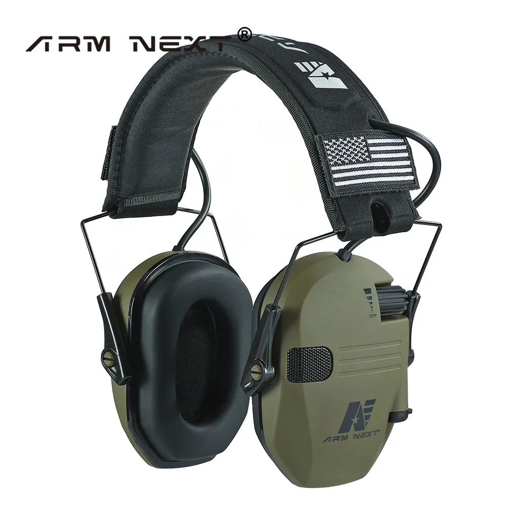 

ARM NEXT Military Tactical Electronic Shooting Earmuffs Outdoor Hunting Sound Pickup Noise Reduction Protection Hearing Headset