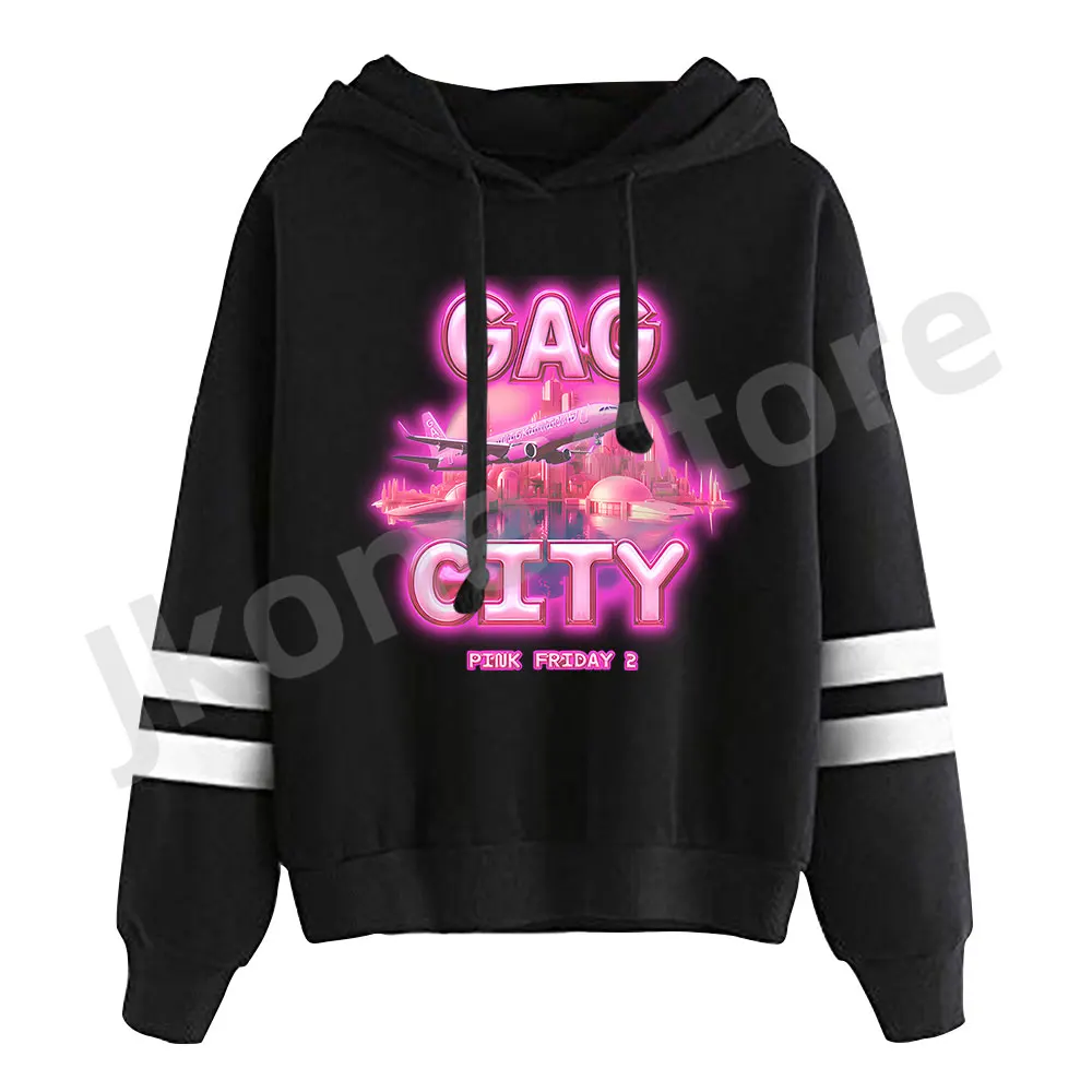 

Nicki Minaj GAG City Hoodies Pink Friday 2 Album Merch Women/Men Fashion Casual Streetwear