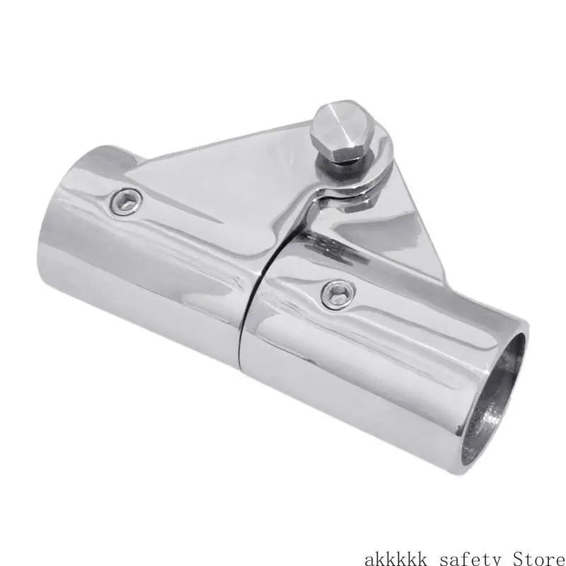 

XXFF Stainless Steel Rotating Joint Coupling Connector Fitting Adapter for Boat Marine Tubing Canopies Yacht Tubing Fittings