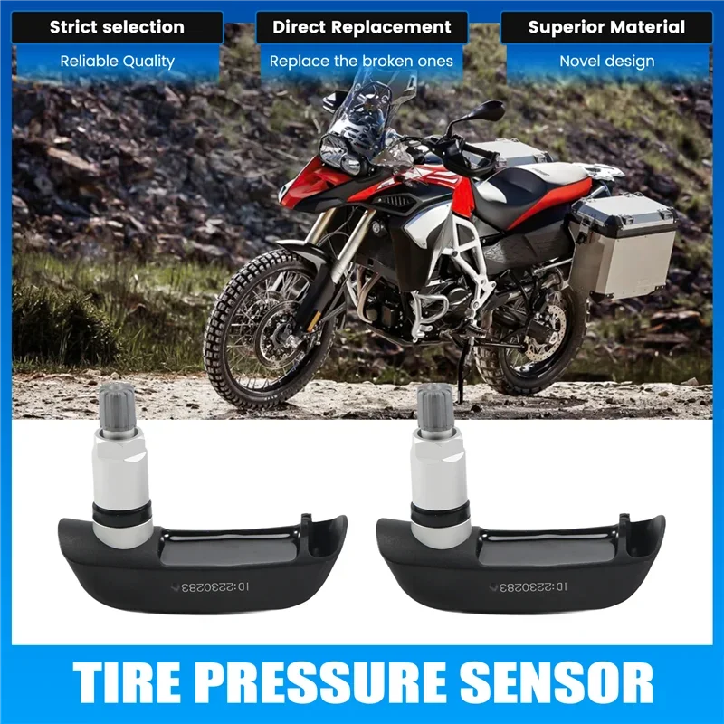 Sensor de monitoreo de presión de neumáticos delantero y trasero de motocicleta, Sensor TPMS R para BMW 1200 GS F 700 GS F 800 S view 6