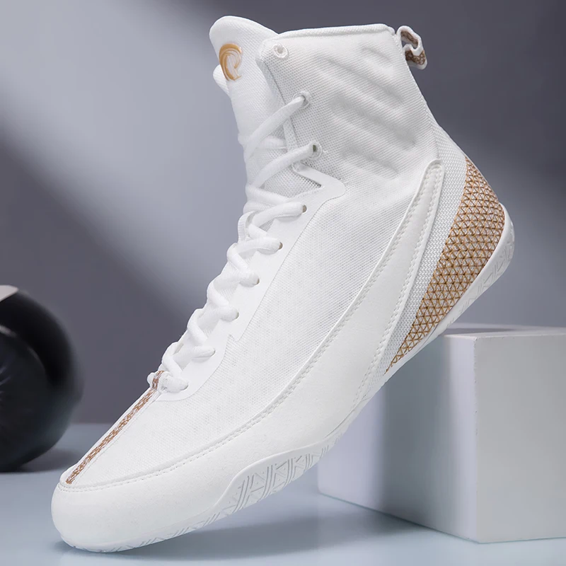 Classic Brand Comfortable Breath Boxing Fighting Boots Professional Wrestling Sneakers Top Quality Wearable Gym Training Shoe