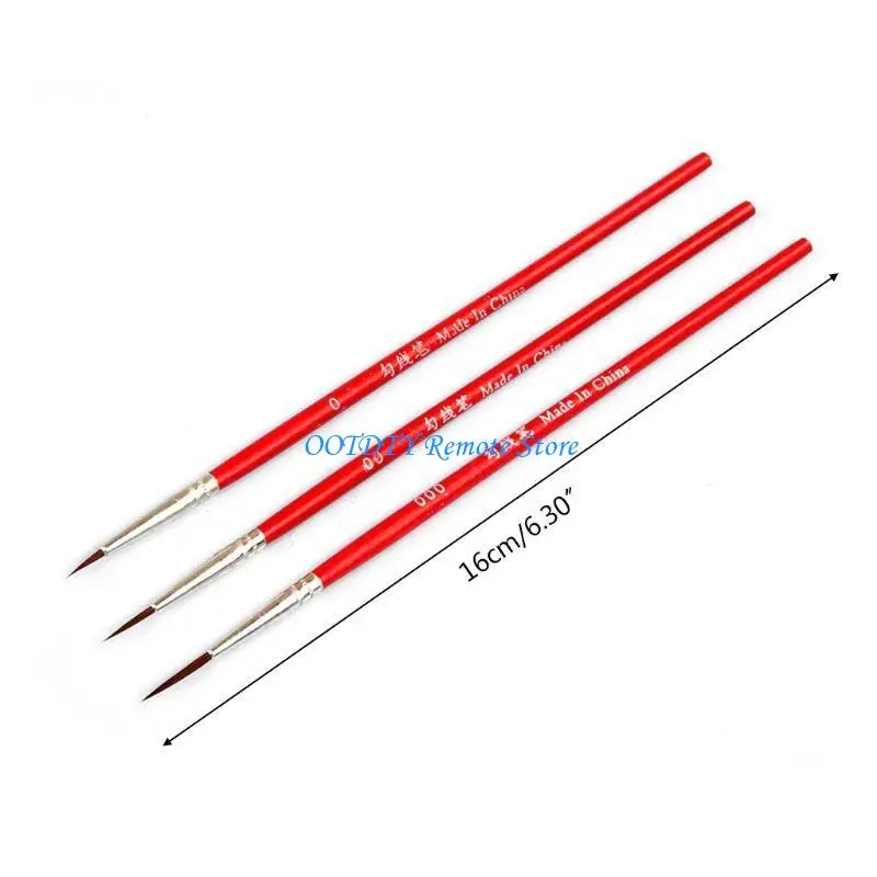 3pcs/set 0 00 000 крючков