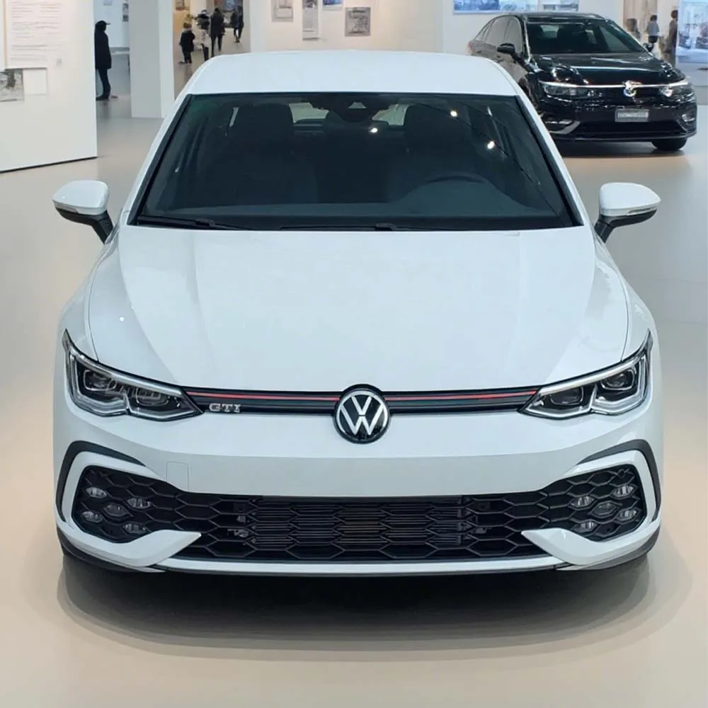 

Накладки-сплиттеры на передний бампер, спойлеры-канарды, противотуманные фары для VW Golf 8 MK8 GTI / R-Line 2020-2024, ABS, белые, тюнинг-комплект