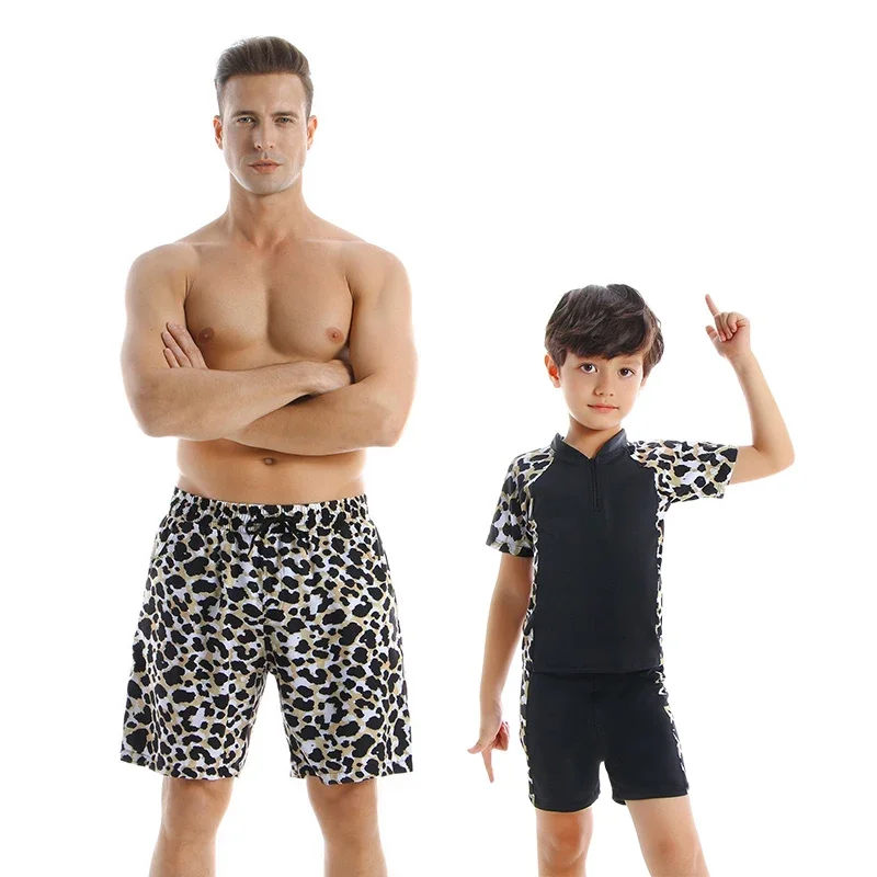 

New Father Son Matching Shorts Fashion Beach Swimwear for Men or Boys M To XXl or 2Y To 12Y Years Old Kids