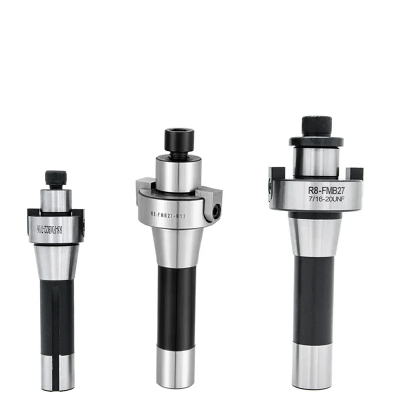 R8 FMB22 FMB27 FMB32 FMB40 Tool Holder M12 Thread 7/16 Milling Machine Chuck Taper Shank Face Milling Disk Connecting Rod