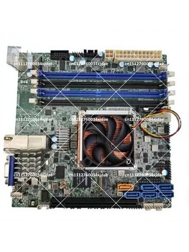X10SDV-4C-TLN2F Mini‑ITX Server Motherboard, Onboard Xeon D‑1521, Dual 10GbE LAN, IPMI BMC Support