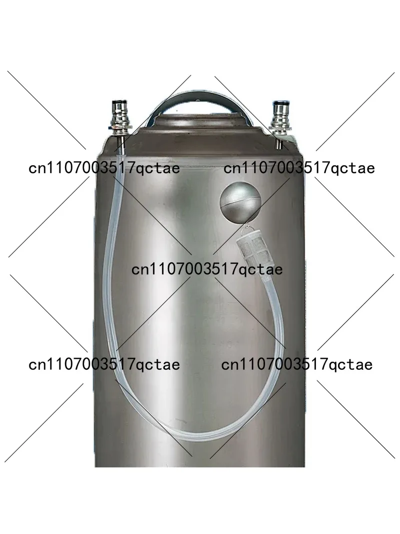 Floating Beer Keg Liquid Dip Tube with 80Mesh Filter Fit Ball Lock & Pin Lock Beer Keg SS Ball Float 60cm Silicone Tube
