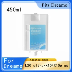 Liquid For Dreame L20\L30 Ultra\x10\X20 Pro Plus Robot Vacuum Cleaner Accessories Special Floor Cleaner Cleaning fluid 450ml