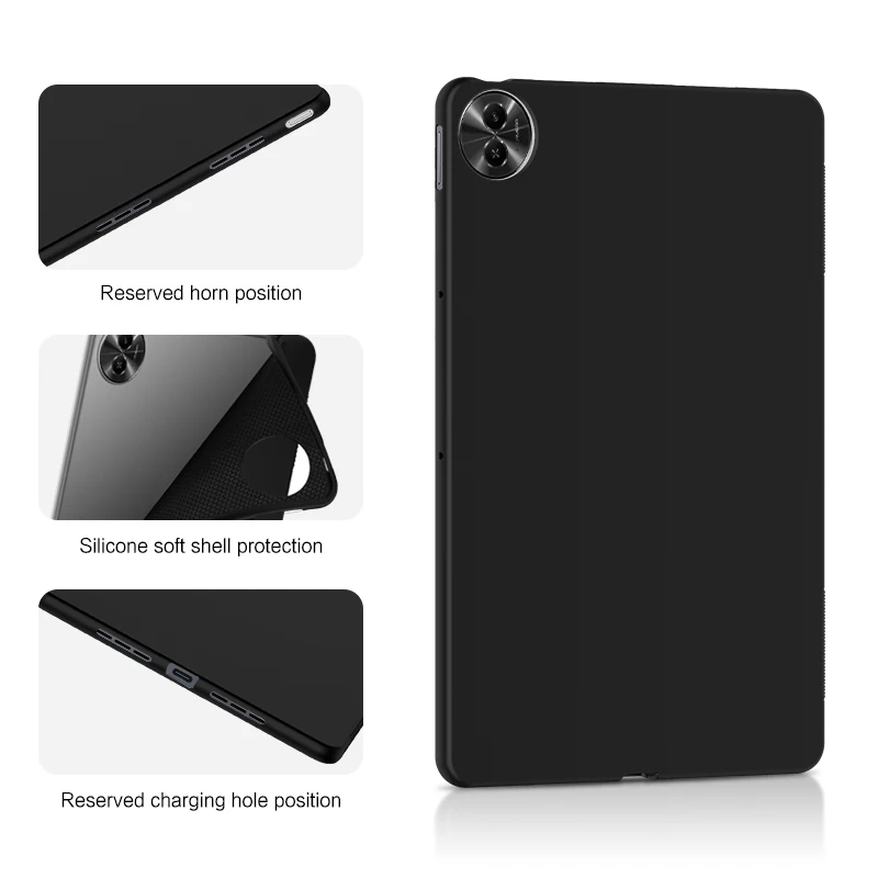 HUWEI Case for Realme Pad  2 11.5 inch 2023 TPU Silicone cover Protective Shell for Reamle Pad 2 Pad2 2023 11.5