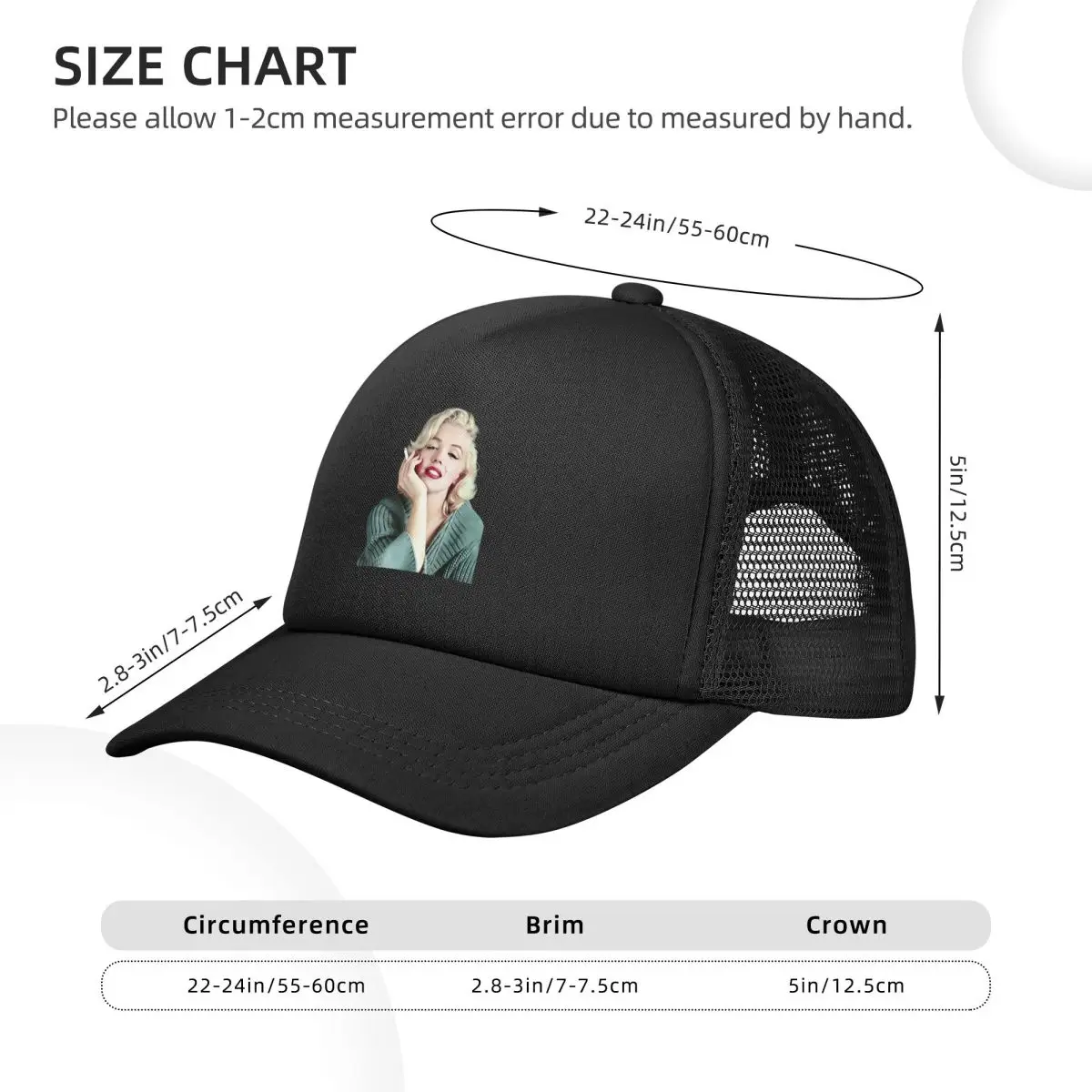 Madonna Mesh Baseball Caps Snapback Fashion Baseball Hats Breathable Casual Casquette Outdoor Unisex