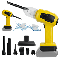 Handheld Car Vacuum Cleaner 2-in-1 Cordless Mini Vacuum Cleaner and Air Duster 10kPa Suction for Dewalt 20V Battery (No Battery)
