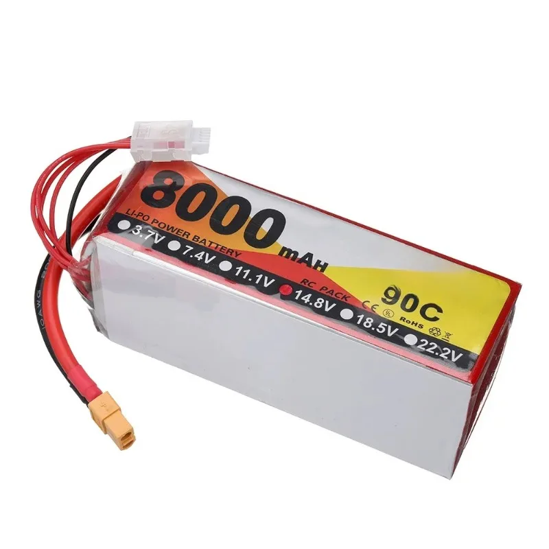 For Zop Power 8000MAH 2-6S 90C High Rate Drone Model Aircraft Battery