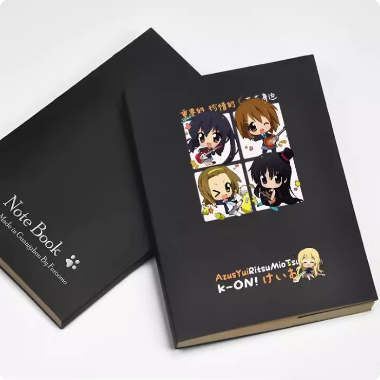 

K-ON！ Hirasawa Yui Nakano Azusa Diary School Notebook Paper Agenda Schedule Planner Sketchbook Gift For Kids Notebooks 2038