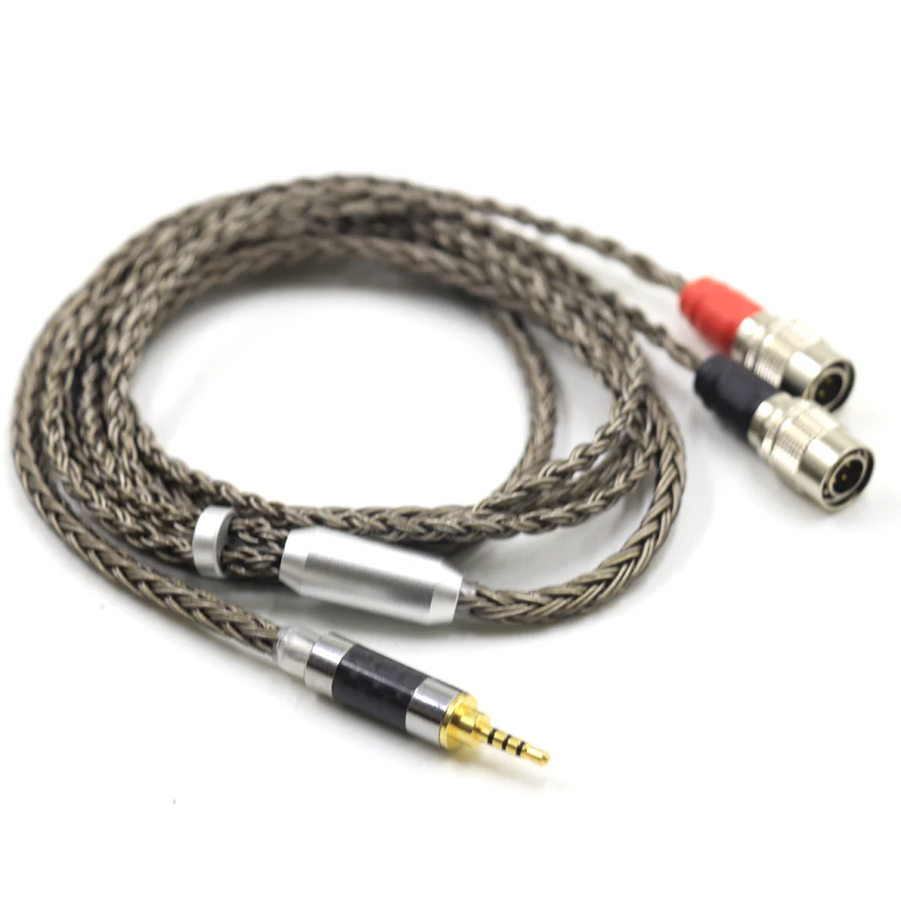 

16 Core OCC Audio Cable Headphone Upgrade Cable For Mr Speakers Alpha Dog Ether C Flow Mad Dog AEON Earphone