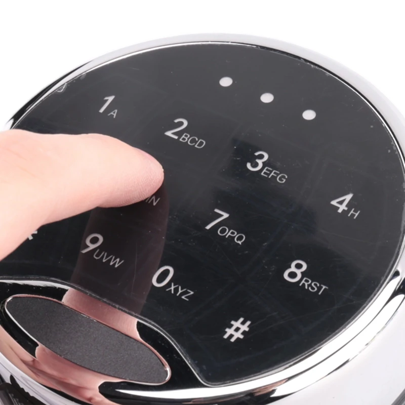 Safe Lock Replacement Electronic Safe Lock Set Touch Pad/Keypad With Solenoid Lock 2 Override Keys