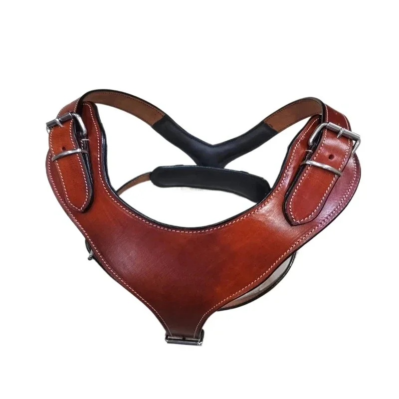 

Dog Safety Vest Premium Dog Control Wire Harness Custom Durable Cow Suede Liner for Horse Riding Comfort