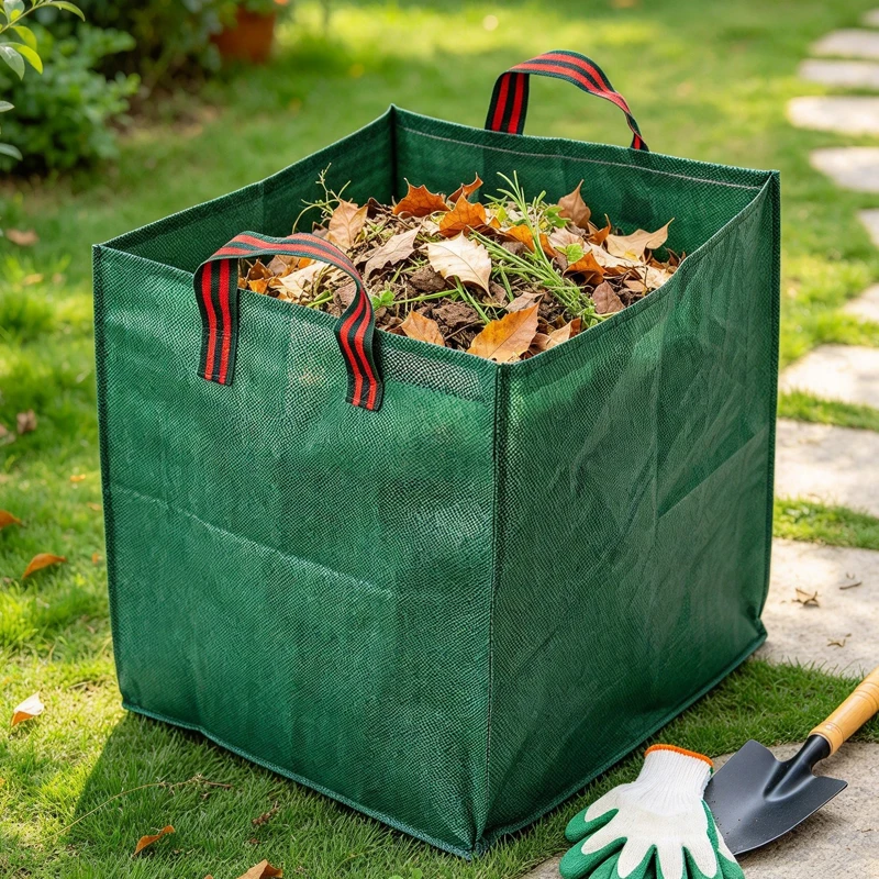Recycling Trash Bag Garden Accessories Bin Bags Gardening Leaf Garbage Sorting Large-capacity Sack Waste Tools Storage Plastic